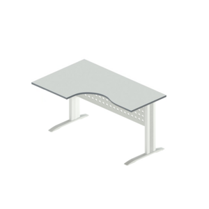 Стол-интеграл левый на металлокаркасе