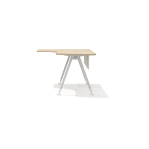 Эргономичный стол на металлокаркасе левый