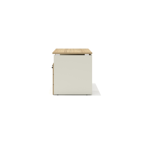 Стол прямой с тумбой