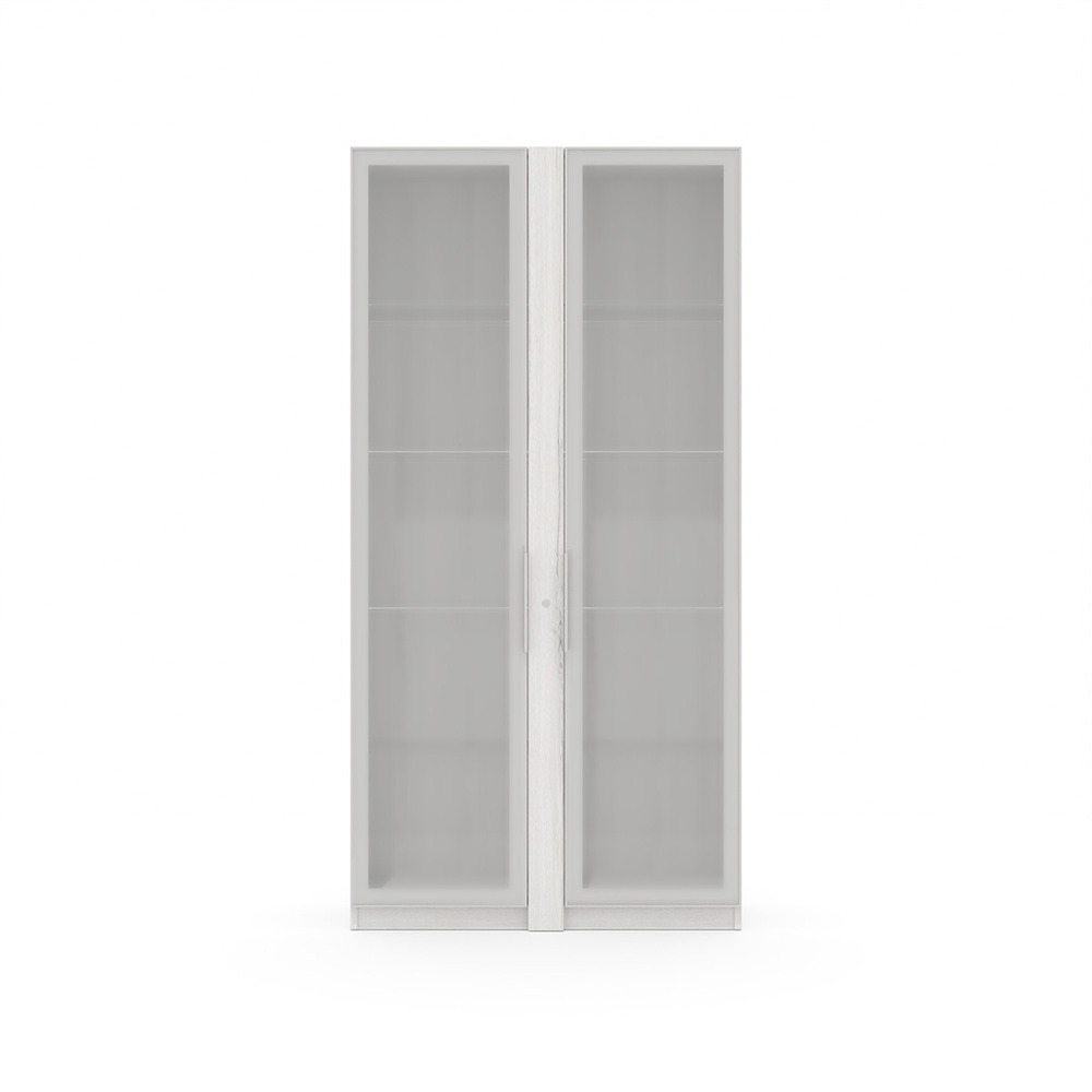 Шкаф со стеклянными дверьми 