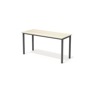 Прямой стол на металлокаркасе