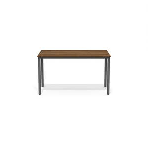 Прямой стол на металлокаркасе