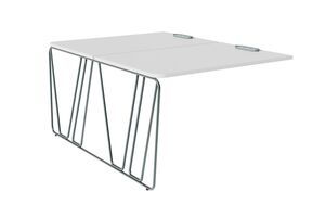 Стол с опорой на 2 места 140 с профилем