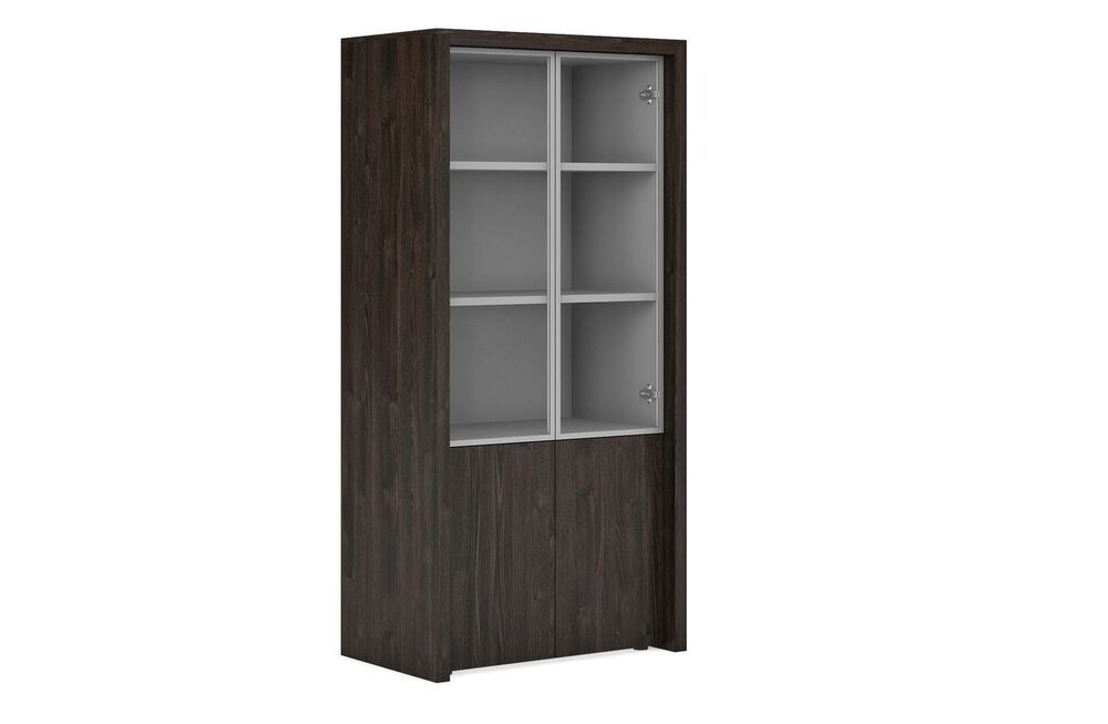 Шкаф комбинированный с декоративной обвязкой