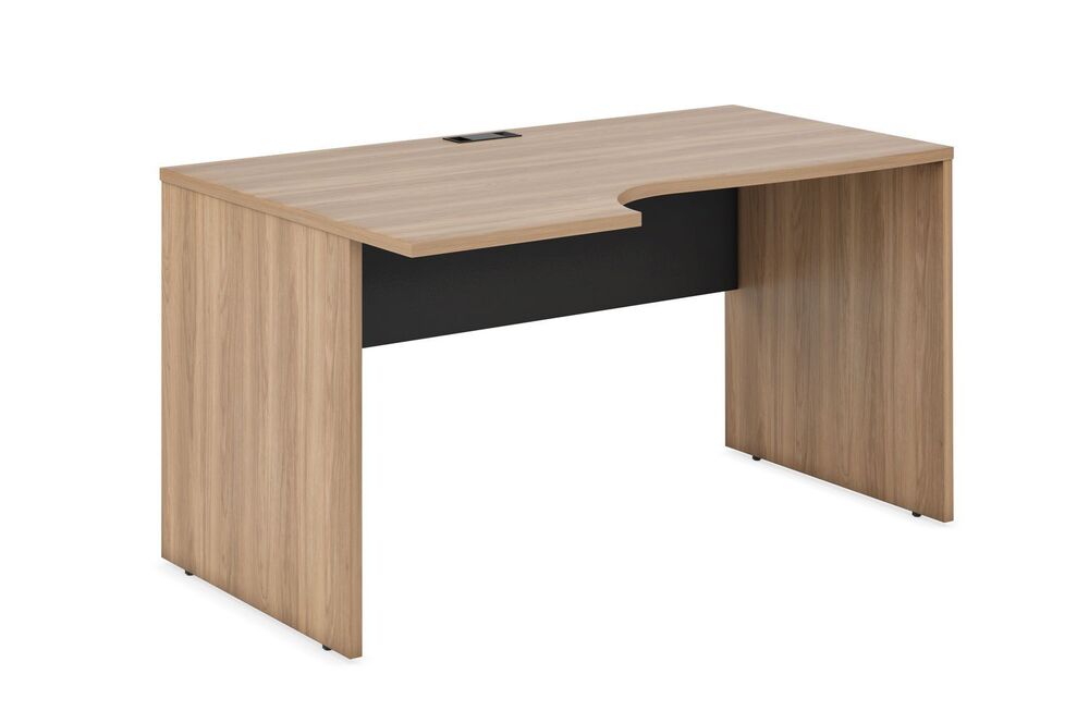 Стол криволинейный на ДСП опорах (левый)