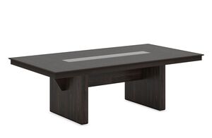 Стол переговоров 2340 (столешница под кожаную вставку)