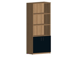 Стеллаж с малыми дверьми