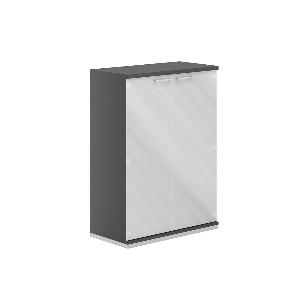 Шкаф 3 уровня (средний) 800 со стеклом