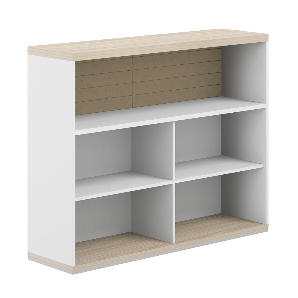 Стеллаж-комбо 1-стор. 1438 с топом, с экраном тканевым высоким