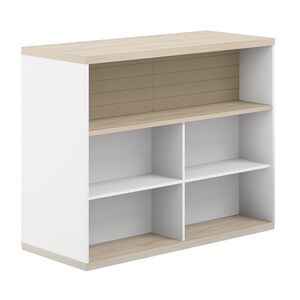 Стеллаж-комбо 2-стор. 1638 с топом, с экраном тканевым высоким