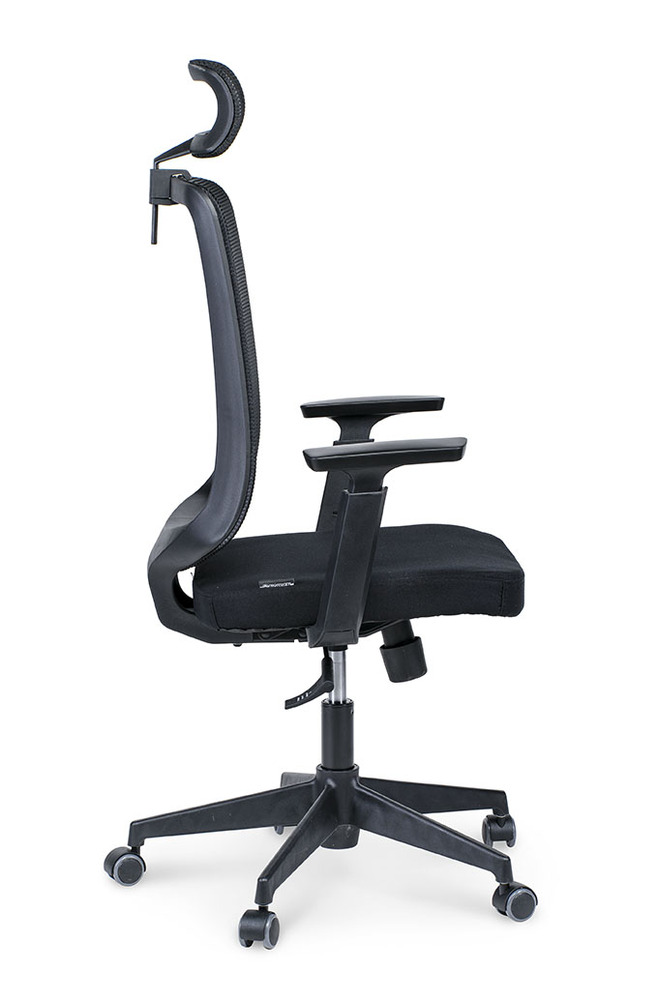 Кресло руководителя Лондон офис black plastic