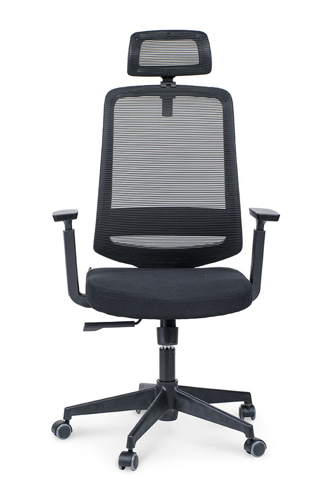 Кресло руководителя Лондон офис black plastic