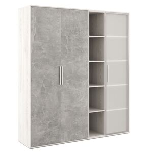 Шкаф высокий 3 створки, с нишей