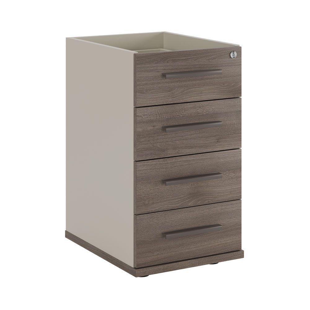 Тумба приставная без топа 4 ящика