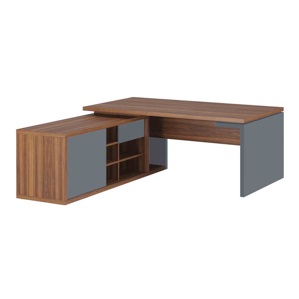 Стол письменный на опорной креденции (левый)