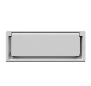 COVER LIGHT Лючок прямоугольный БЕЛЫЙ