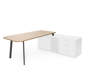 FLEX Стол приставной 178см