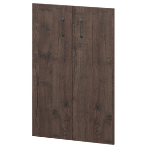 Двери из ЛДСП к широким стеллажам