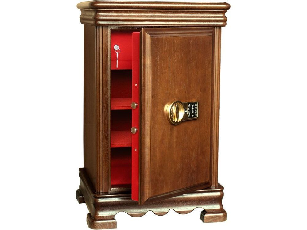 Взломостойкий сейф в дереве VALBERG