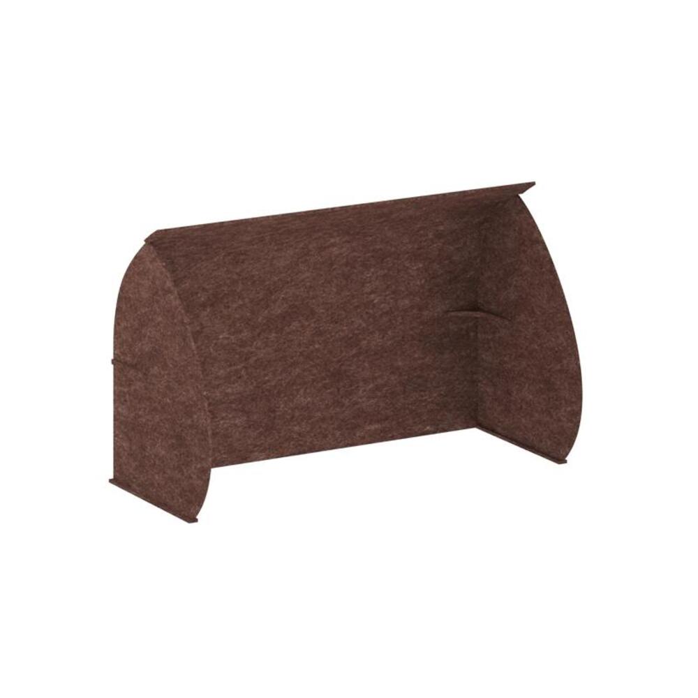 AcustiX Кабина настольная скругленная на стол L700