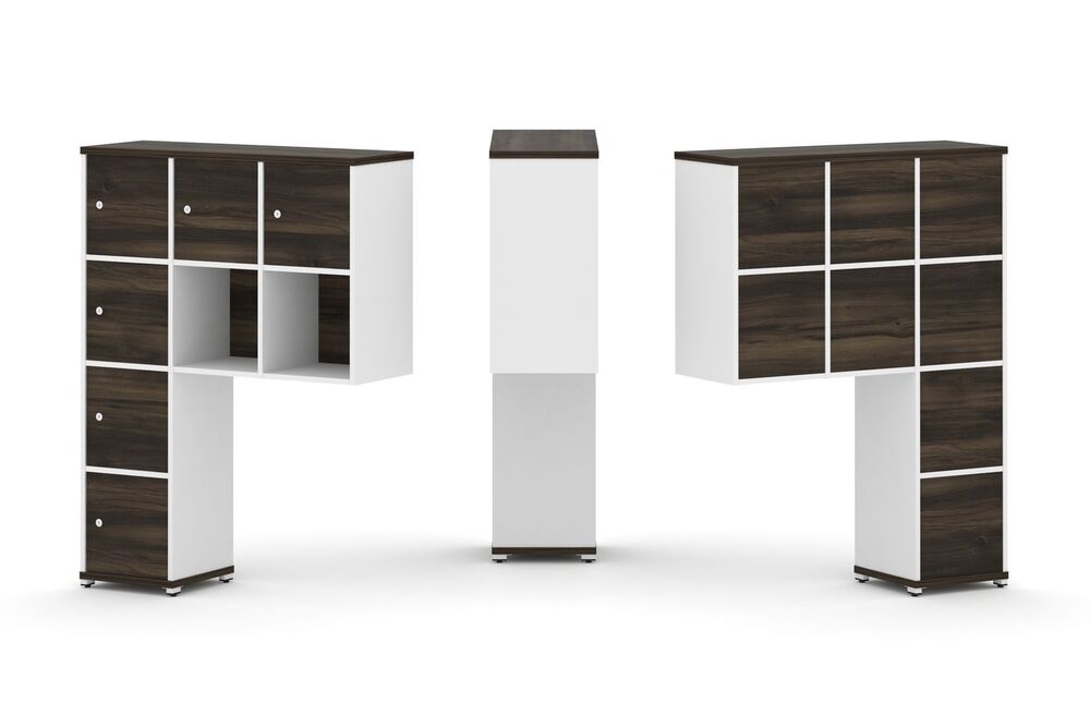 Надставка высокая + (Задняя стенка 8 шт) + (Распашной фасад - 6 шт)