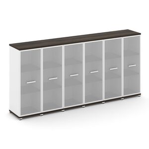 Шкаф шесть узких секций, 3 ниши