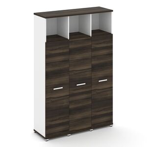 Шкаф три узкие секции, 5 ниш