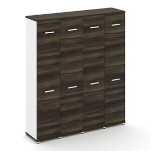 Шкаф четыре узкие секции, 5 ниш