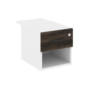 Тумба с одной открытой нишей и одним ящиком