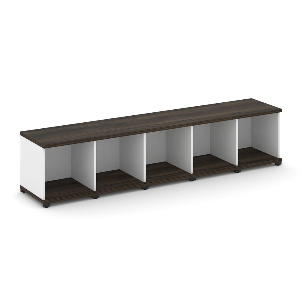 Стеллаж пять узких секций, 1 ниша