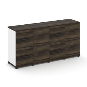 Шкаф четыре узкие секции, 2 ниши