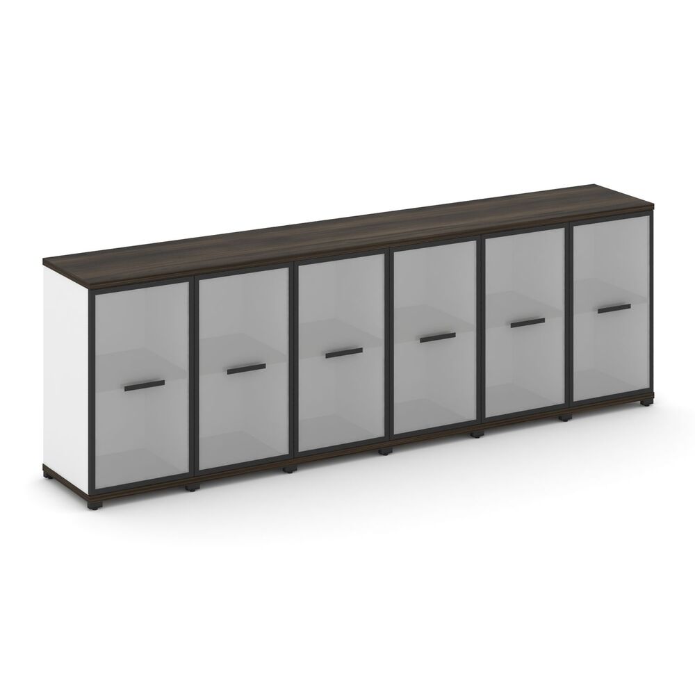 Шкаф шесть узких секций, 2 ниши