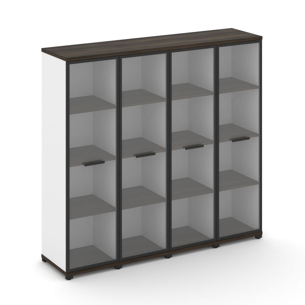 Шкаф четыре узкие секции, 4 ниши