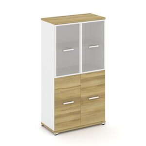 Шкаф одна широкая секция, 4 ниши