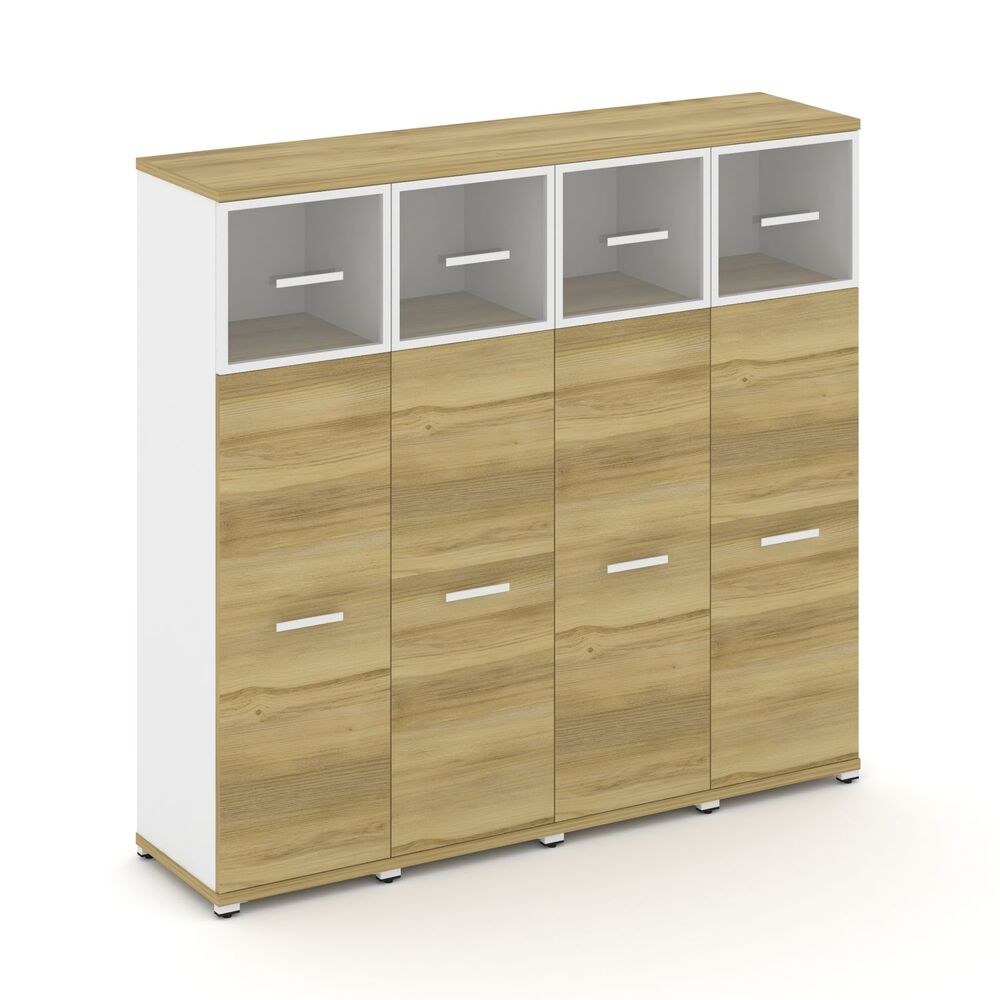 Шкаф четыре узкие секции, 4 ниши