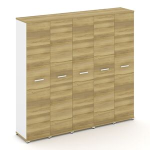 Шкаф пять узких секций, 5 ниш