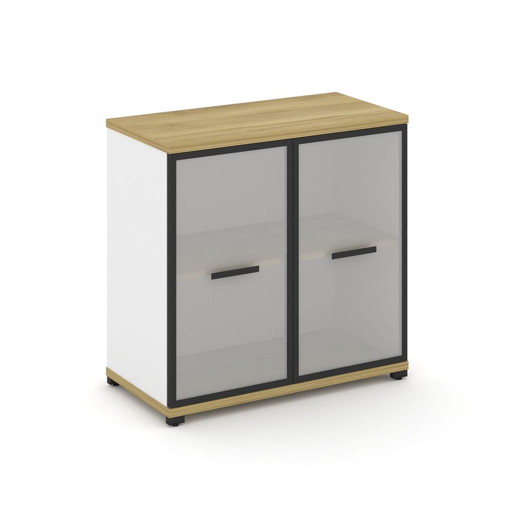 Шкаф одна широкая секция, 2 ниши