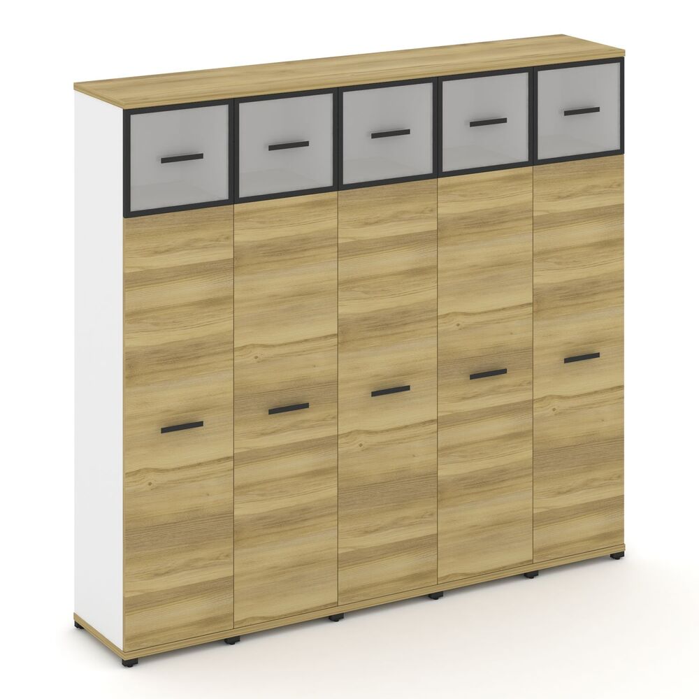 Шкаф пять узких секций, 5 ниш