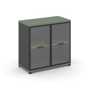 Шкаф одна широкая секция, 2 ниши