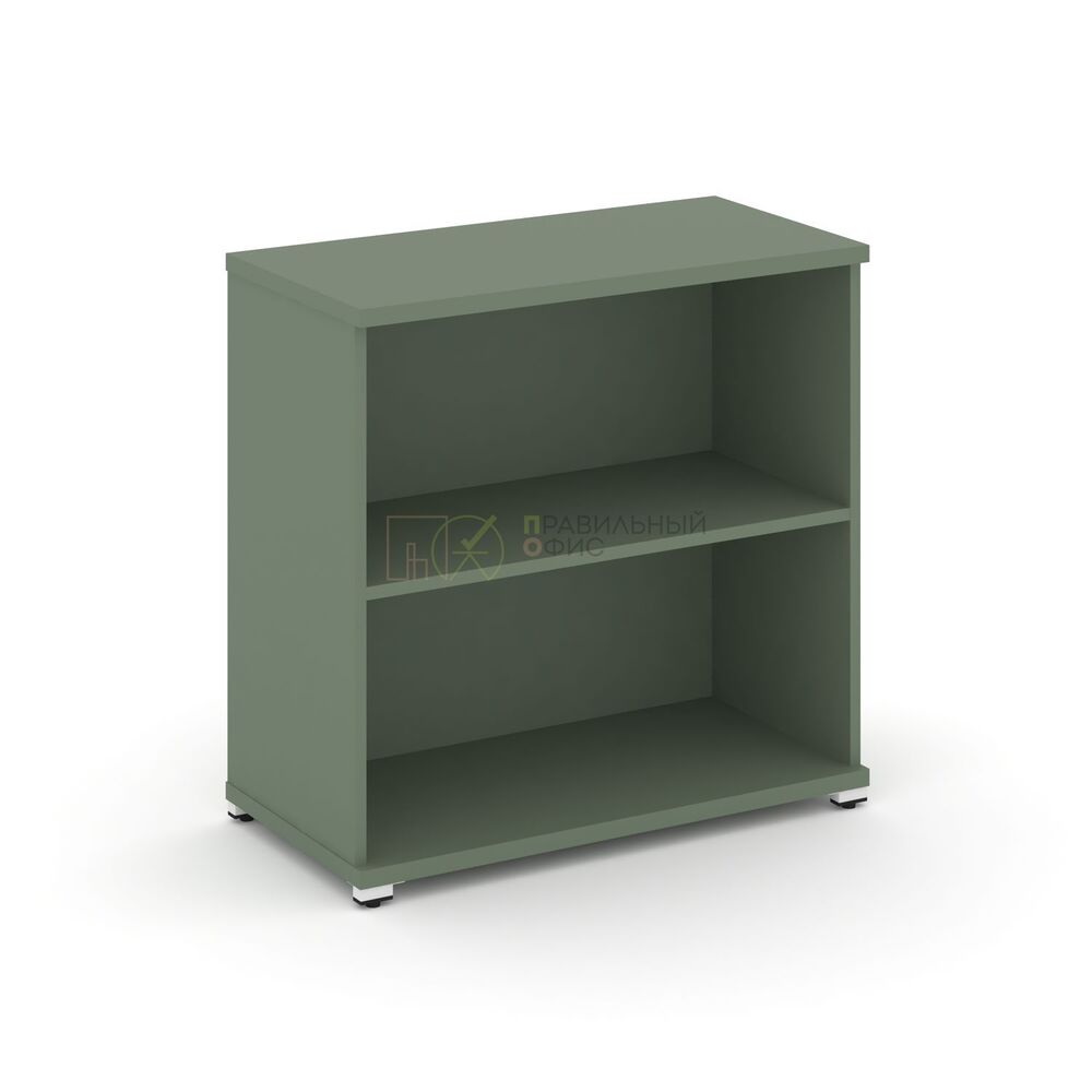 Стеллаж одна широкая секция, 2 ниши