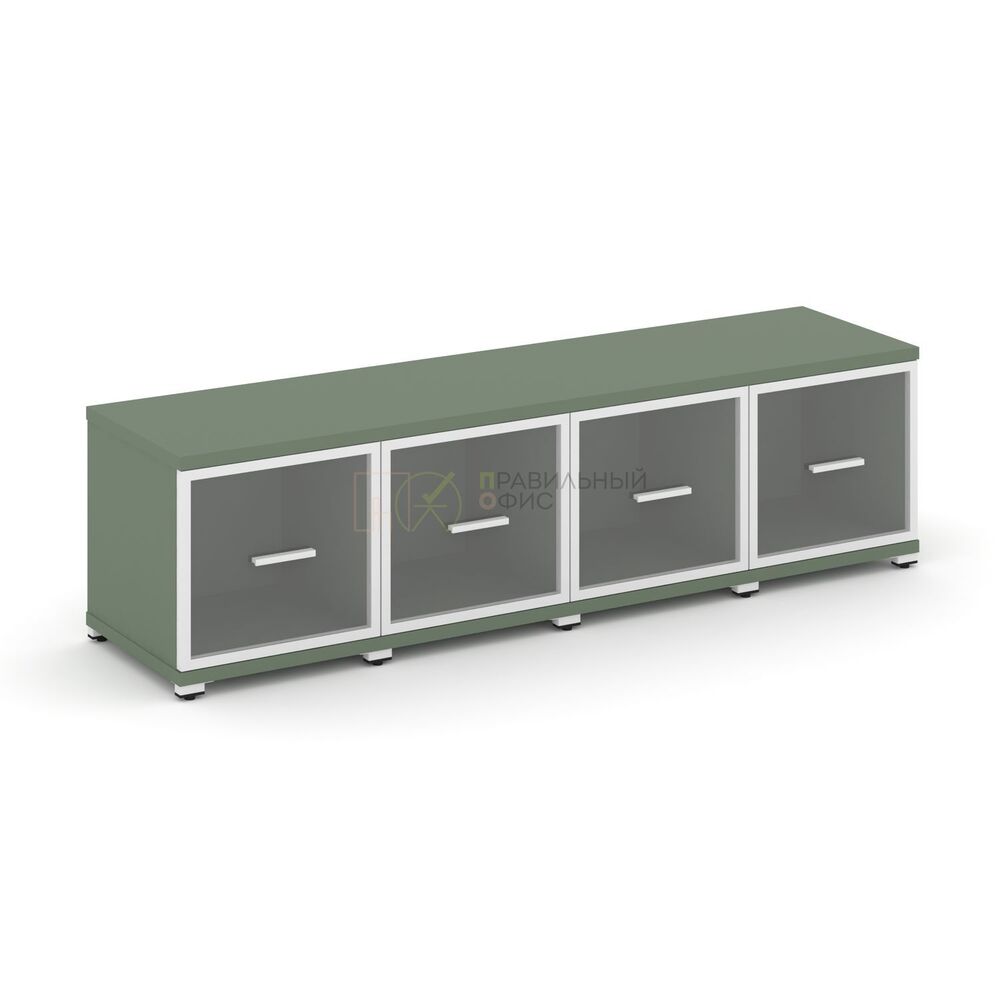 Шкаф четыре узкие секции, 1 ниша