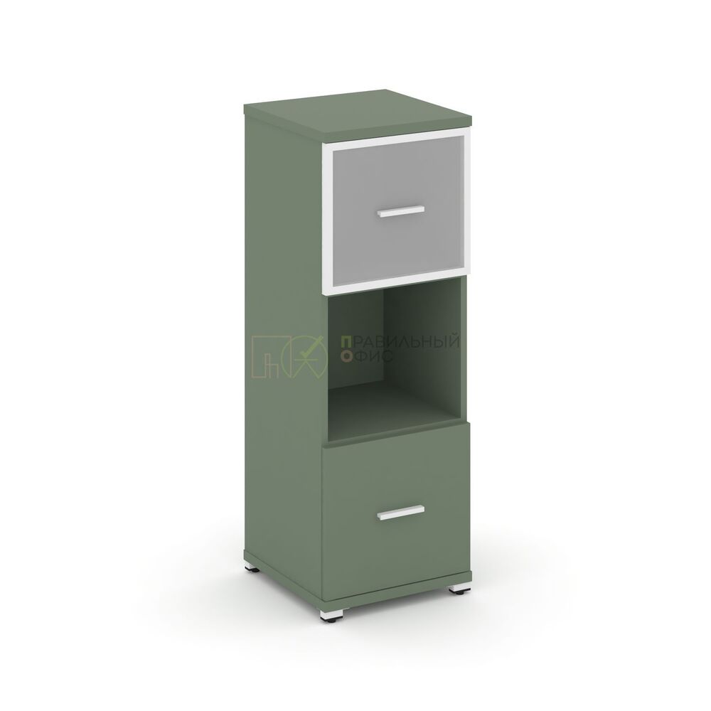 Шкаф одна узкая секция, 3 ниши