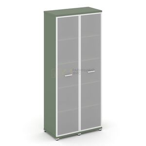 Шкаф две узкие секции, 5 ниш