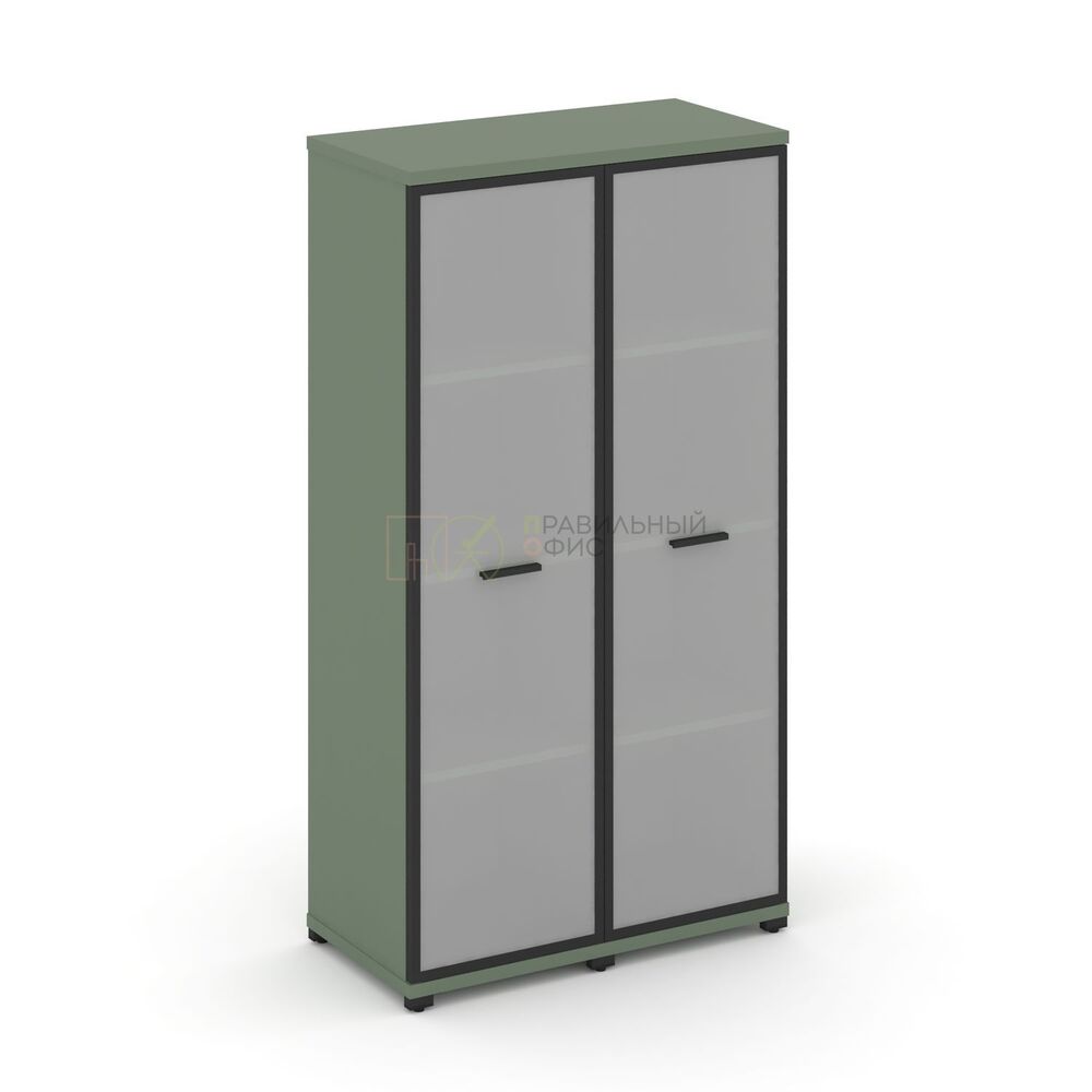 Шкаф две узкие секции, 4 ниши