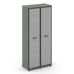 Шкаф две узкие секции, 5 ниш