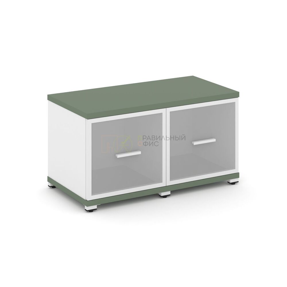 Шкаф две узкие секции, 1 ниша