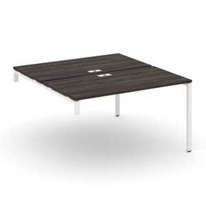 Двойной стол надставка на опорную тумбу