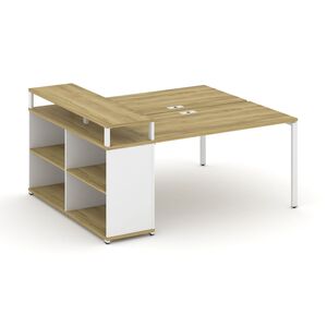 Рабочая станция с опорным стеллажом с верхним горизонтом