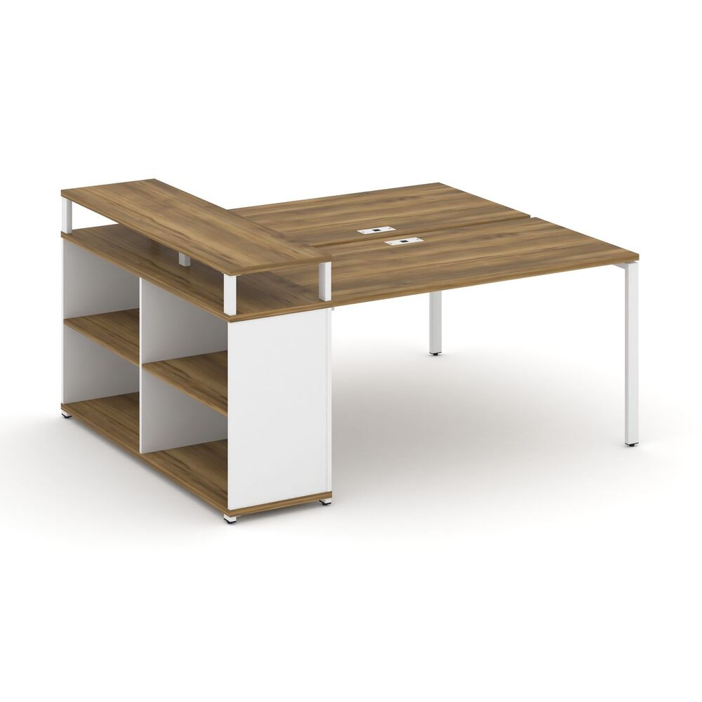 Рабочая станция с опорным стеллажом с верхним горизонтом