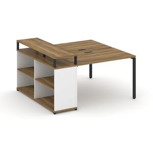 Рабочая станция с опорным стеллажом с верхним горизонтом